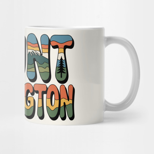 Mount Wellington – Retro Psychedelic Typography by JessArty