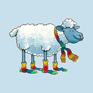 Sheep in Socks T-Shirt