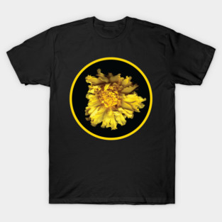 Crushed Yellow Flower T-Shirt
