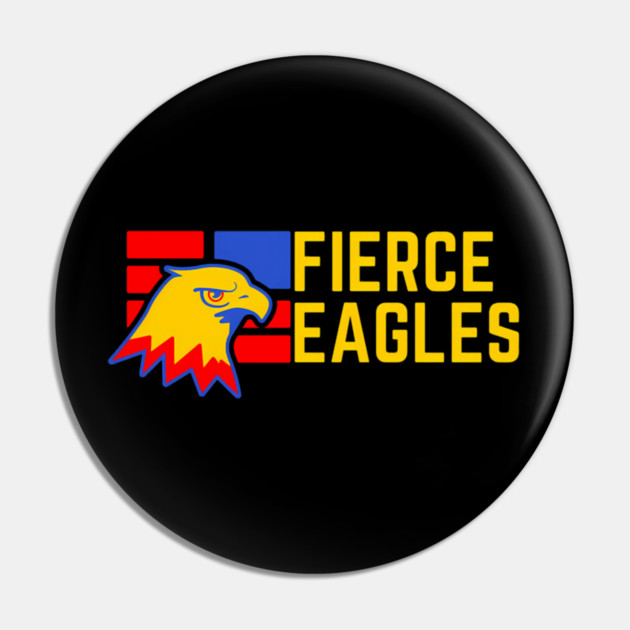 Fierce Eagles Pin by Ink Lines