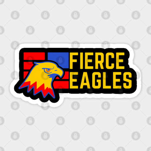 Fierce Eagles Sticker by Ink Lines