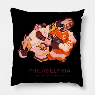 Flyers  Penguins Pillow