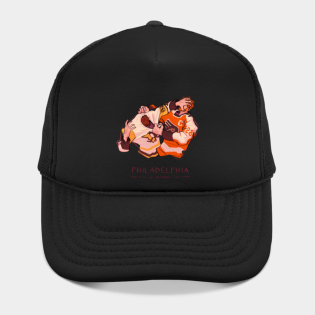 Flyers  Penguins by Ink Lines