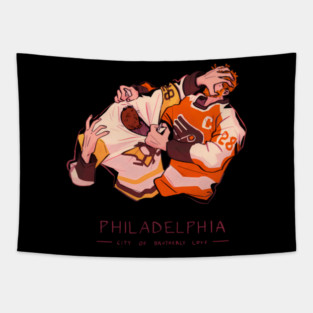 Flyers  Penguins Tapestry