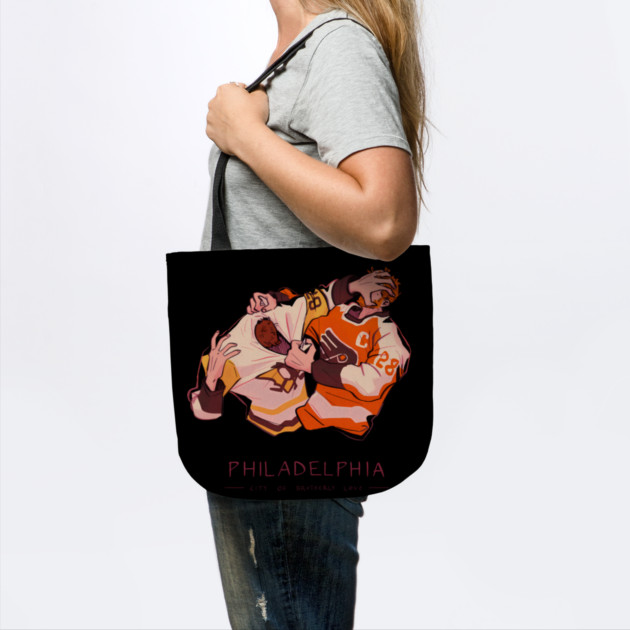 Flyers  Penguins by Ink Lines