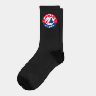 Expos-Montreal logo Socks