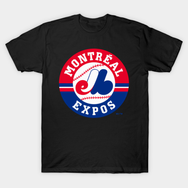 Expos-Montreal logo T-Shirt by Ink Lines