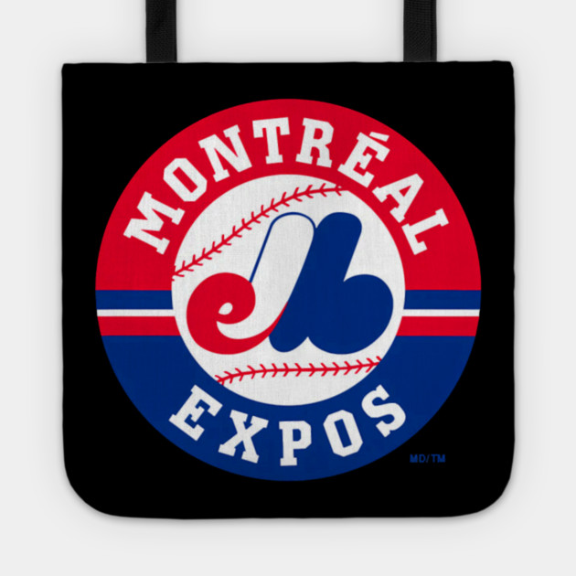 Expos-Montreal logo Tote by Ink Lines