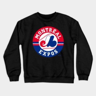 Expos-Montreal logo Crewneck Sweatshirt