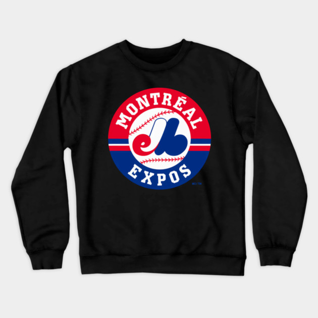 Expos-Montreal logo Crewneck Sweatshirt by Ink Lines