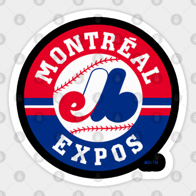 Expos-Montreal logo Sticker by Ink Lines