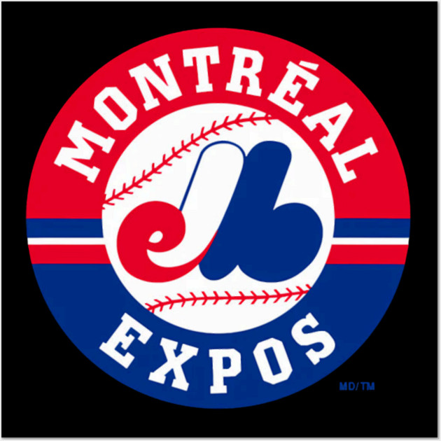 Expos-Montreal logo Wall Art by Ink Lines