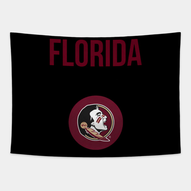 floridas state university Tapestry by Ink Lines