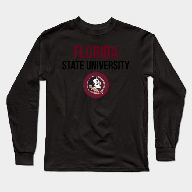 floridas state university Long Sleeve T-Shirt by Ink Lines