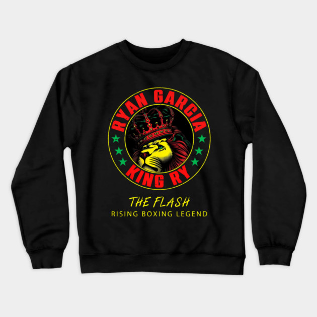 Fighter Ryans Garcias Crewneck Sweatshirt by Ink Lines