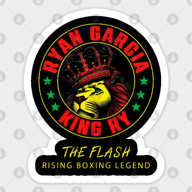 Fighter Ryans Garcias Sticker by Ink Lines