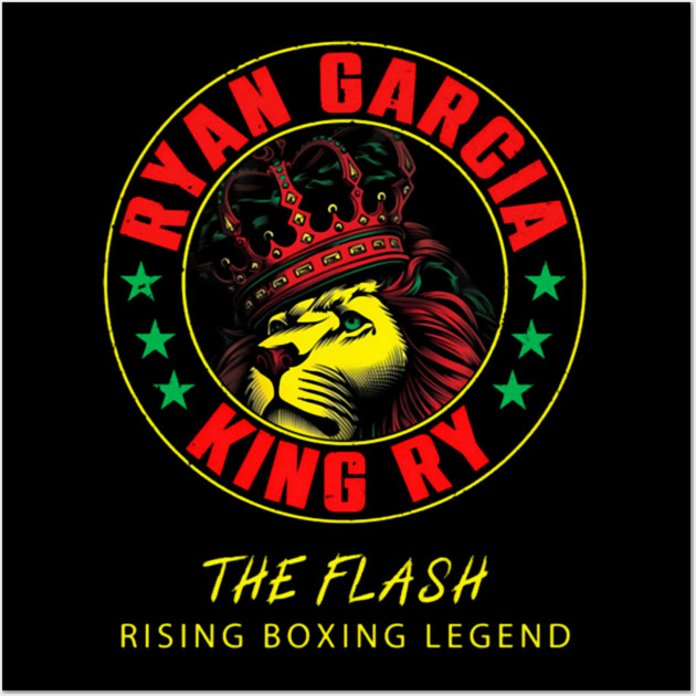 Fighter Ryans Garcias Wall Art by Ink Lines