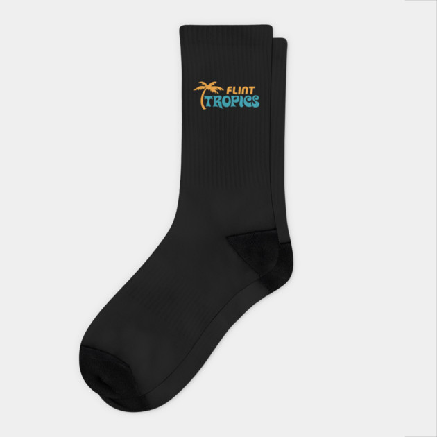 Flints Tropics Logo Socks by Ink Lines