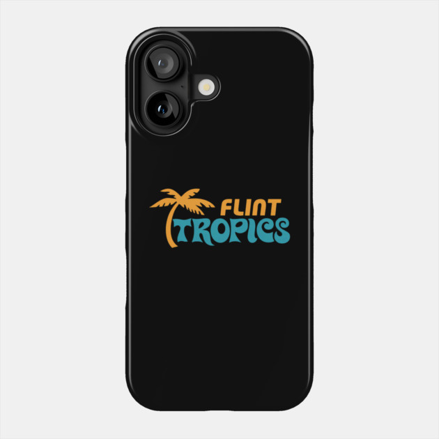 Flints Tropics Logo Phone Case by Ink Lines