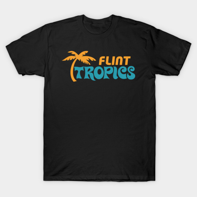 Flints Tropics Logo T-Shirt by Ink Lines