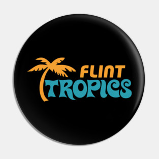 Flints Tropics Logo Pin