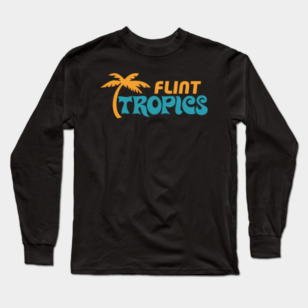 Flints Tropics Logo Long Sleeve T-Shirt by Ink Lines