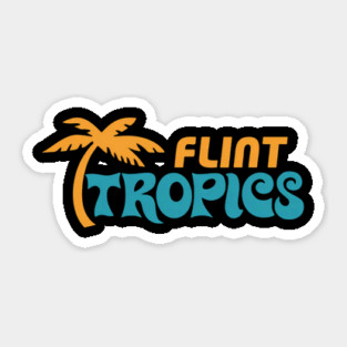 Flints Tropics Logo Sticker