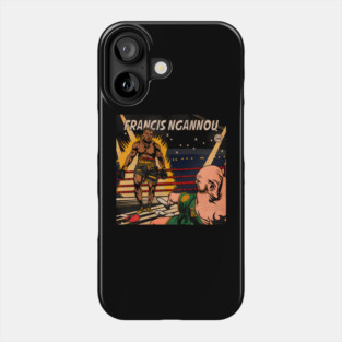 Francis Ngannou Vs Tyson Fury Heavyweight Championship Phone Case