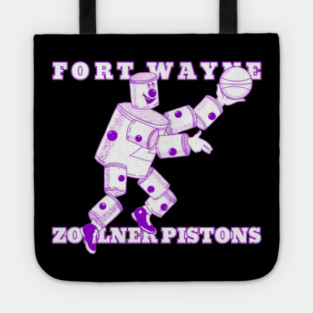 Fort Waynes Zollner Pistons Logo Tote