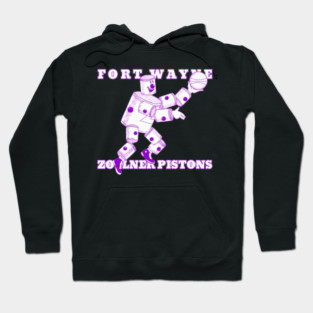 Fort Waynes Zollner Pistons Logo Hoodie