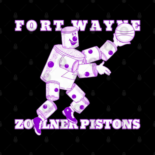 Fort Waynes Zollner Pistons Logo by Ink Lines
