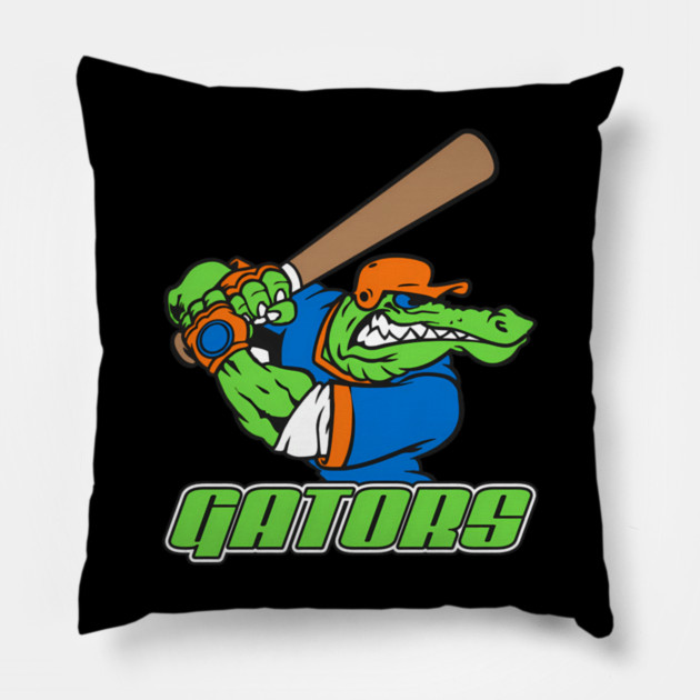 Gators-Baseball Pillow by Ink Lines