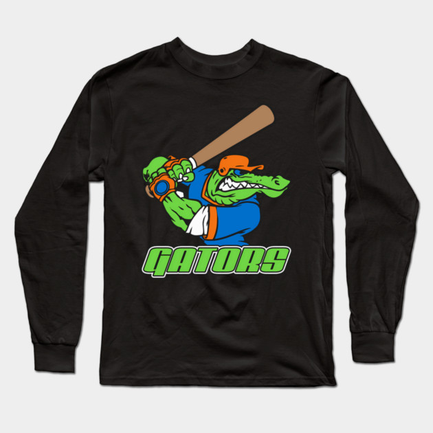 Gators-Baseball Long Sleeve T-Shirt by Ink Lines