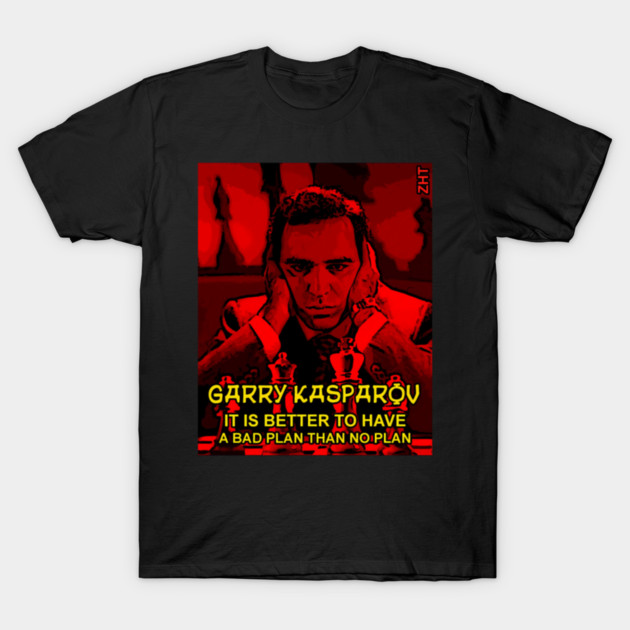 Garry Kasparov T-Shirt by Ink Lines
