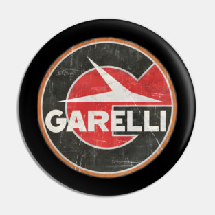 Garellis Motorcycles logo Pin