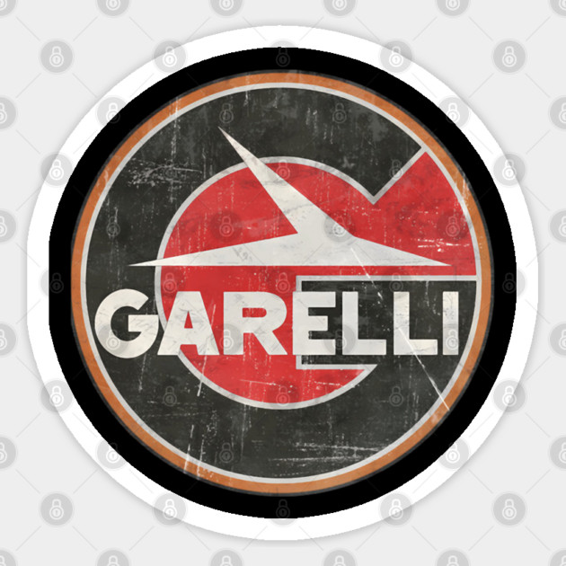 Garellis Motorcycles logo Sticker by Ink Lines