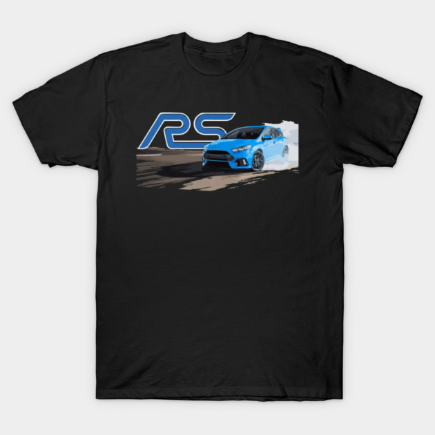 Focus R-s Rallye Sport Wrc Drift Turbo T-Shirt by Ink Lines