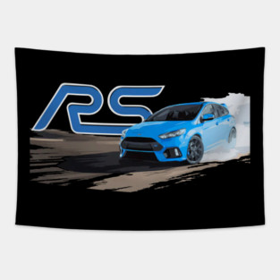 Focus R-s Rallye Sport Wrc Drift Turbo Tapestry