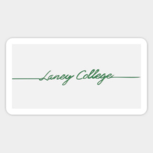 Laney College Oakland, CA Logo Sticker