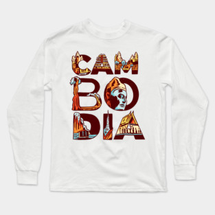 cambodia Long Sleeve T-Shirt