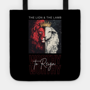 The Lion and the Lamb Tote