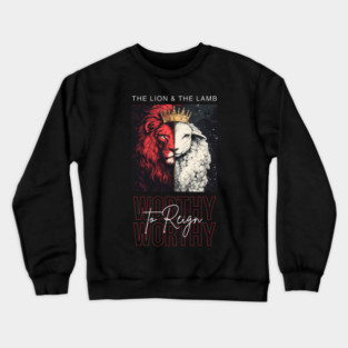 The Lion and the Lamb Crewneck Sweatshirt