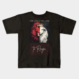 The Lion and the Lamb Kids T-Shirt