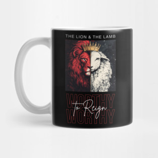 The Lion and the Lamb Mug