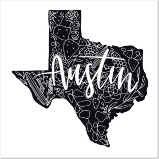 Austin Posters and Art