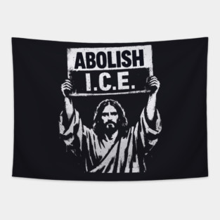 Abolish ICE Tapestry