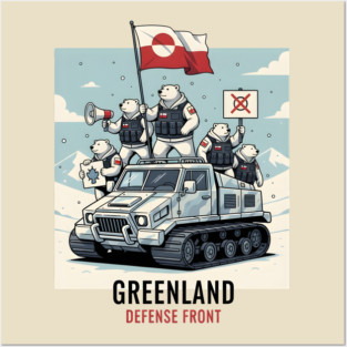 greenland-defense-front Posters and Art