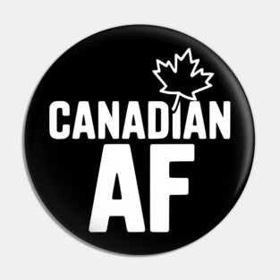 Canadian AF Pin