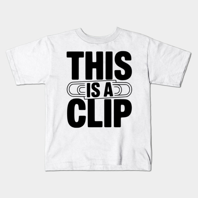 This is a Clip Kids T-Shirt by Frank Ring