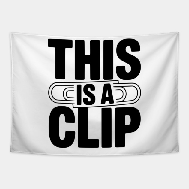 This is a Clip Tapestry by Frank Ring